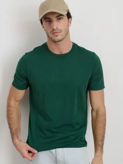 Alex Mill Standard T-shirt In Slub Cotton In Rainforest