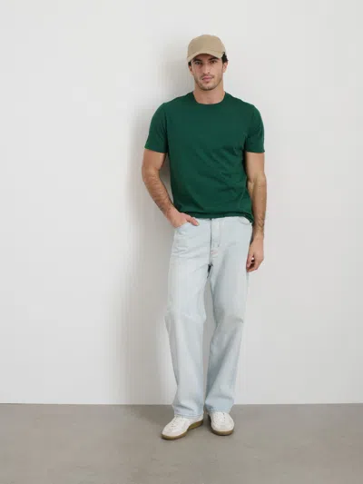Alex Mill Standard T-shirt In Slub Cotton In Rainforest