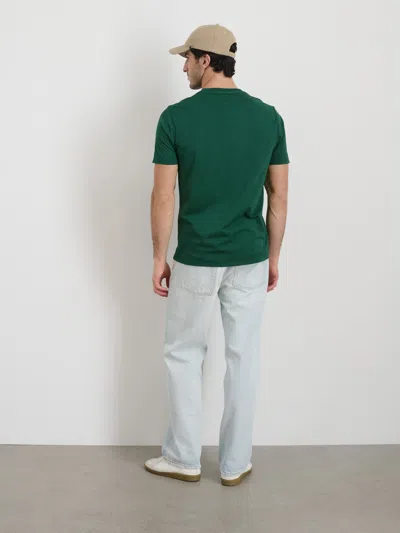 Alex Mill Standard T-shirt In Slub Cotton In Rainforest