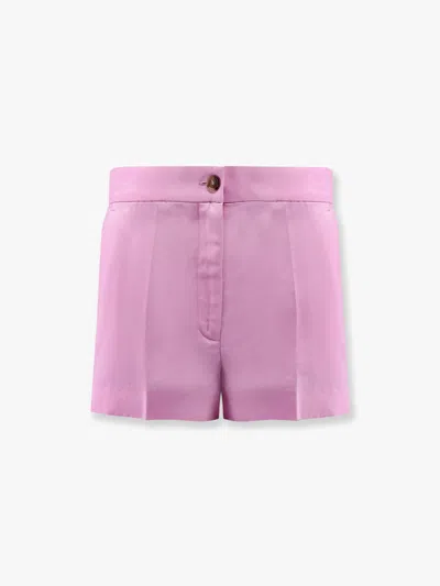 Pinko Linen-blend Shorts