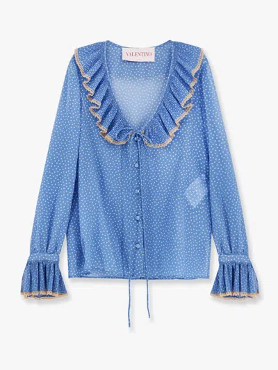 Valentino Garavani Light Georgette Shirt With Plusdepois Print