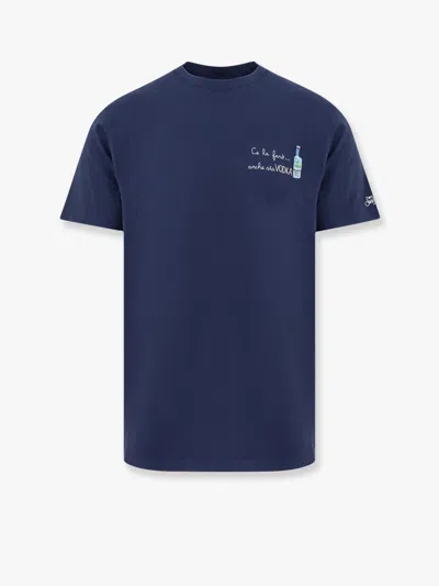 Shop Mc2 Saint Barth Portofino Cottn T-shirt With Sta Vodka Embroidery