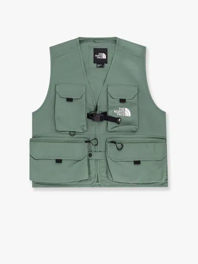 The North Face Sleeveless Mesh Buckle Front Pockets Jackets