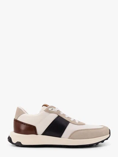 Tod's Technical Fabric And Leather Sneakers In Multi