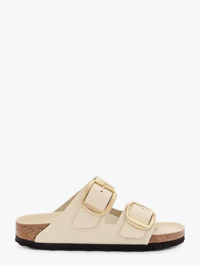 Birkenstock Arizona Big Buckle Leather Slides With Buckle