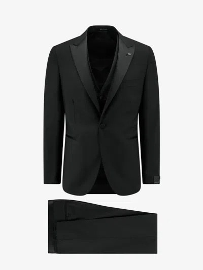 Tagliatore Wool Single-breasted Tuxedo Suit