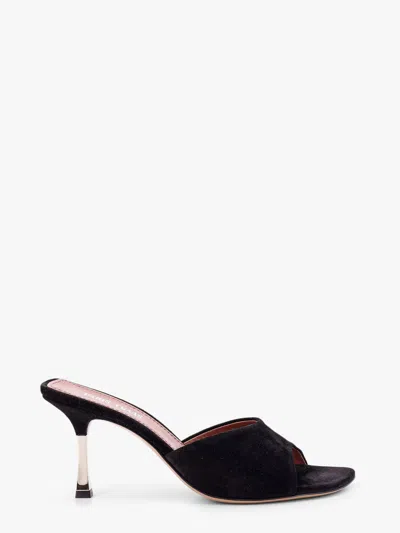 Paris Texas Mules In Black Suede Leather