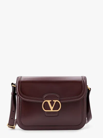 Valentino Garavani 9to5 Leather Shoulder Bag With Vlogo Signature Closure
