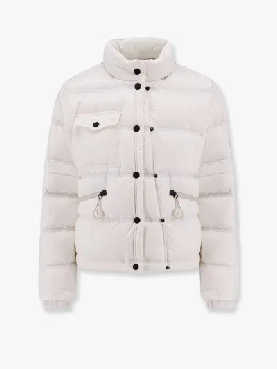 Moncler Mauduit White Polyester Bomber Jacket