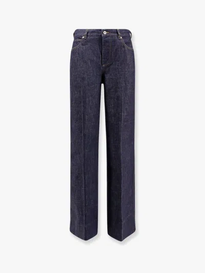 Bottega Veneta Indigo Soft Palazzo Jeans