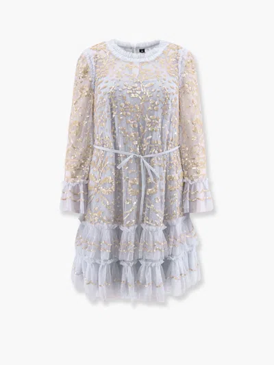 Needle & Thread Sequinned Lace Celia Mini Dress
