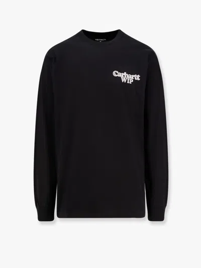 Carhartt Mens Black Wiptopia Relaxed-fit Cotton-blend Sweatshirt