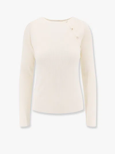 Dunst Button-slit Knitted Top