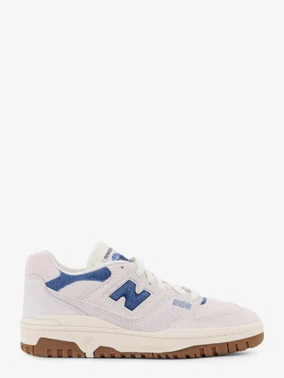 New Balance Suede Sneakers With Denim And Perforated Panels In Multi