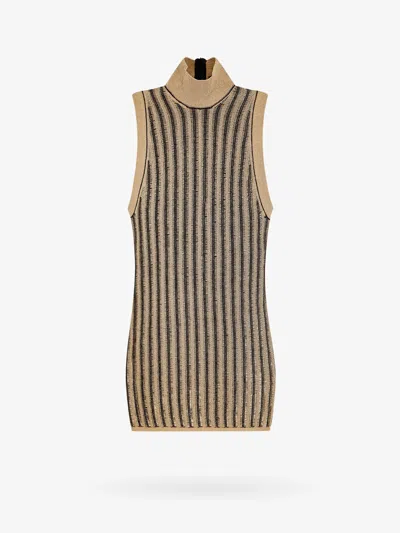 Tom Ford High-neck Ribbed Minidress