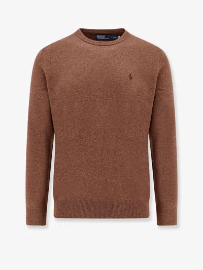 Polo Ralph Lauren Regular Fit Responsible Wool Sweater With Embroidered Logo