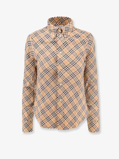 Burberry Button-down Shirt With Check Pattern