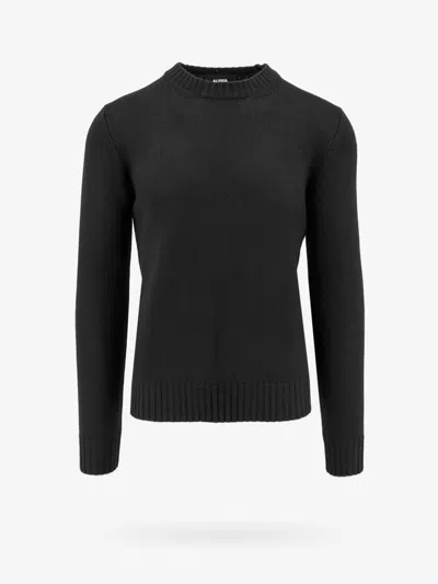 Alpha Studio Man Sweater Cocoa Size 40 Merino Wool