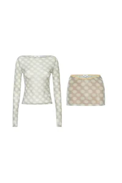 Ss25 Amelia Top + Elektra Skirt In Xl
