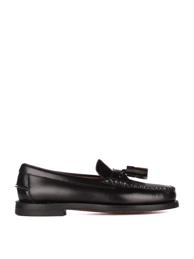 Sebago Mocasines - Negro In Nero