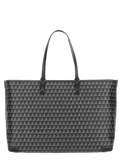 Anya Hindmarch I Am Plastic Bag Tote Bag In Black