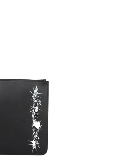 Givenchy Leather Pouch In Black