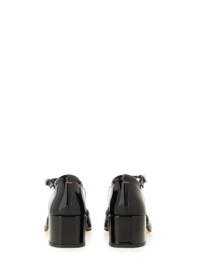 Aeyde 45mm Magda Nappa Leather Heels In Black