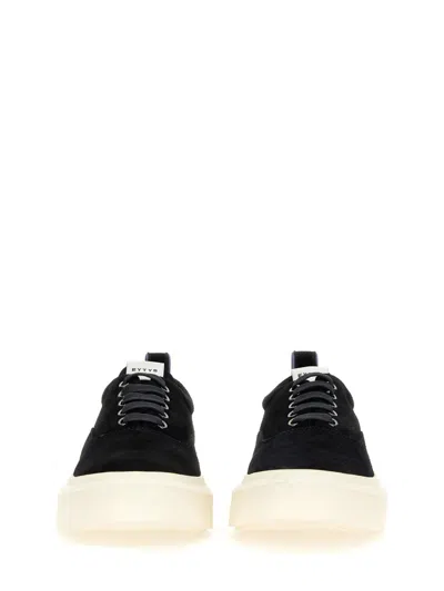 Eytys Suede Upper Rubber Sole Pull Tab Sneaker In Multi