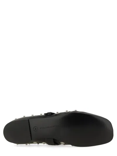 Stella Mccartney 5mm Ryder Alter Mat Stretch Flats In Black