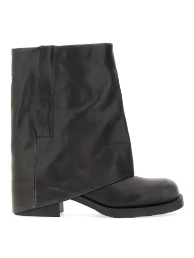 Ash Tijuana01 Black Ankle Boot In Black