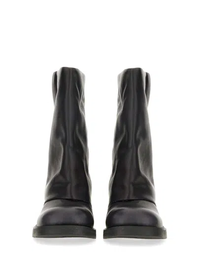 Ash Tijuana01 Black Ankle Boot In Black