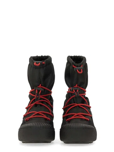 Moon Boot Mtrack Polar Lace-up Snow Boots In Black