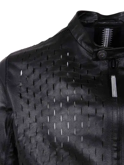 Isaac Sellam Leather Jacket In Black
