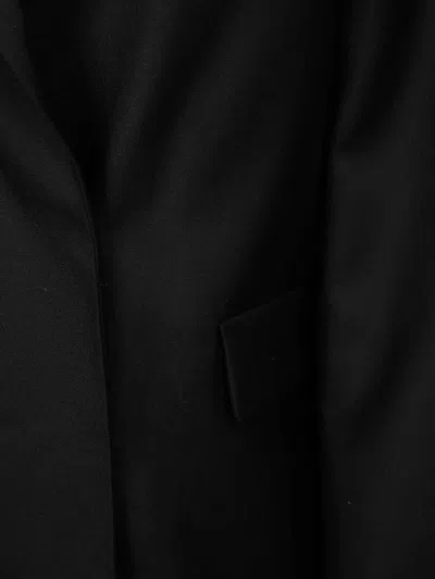 Loulou Studio Arlo Double Breast Wool Blazer In Black