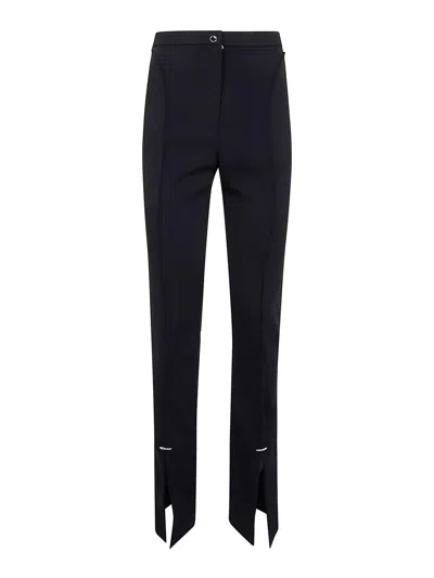 Mugler Piercing Detail Pant In Black