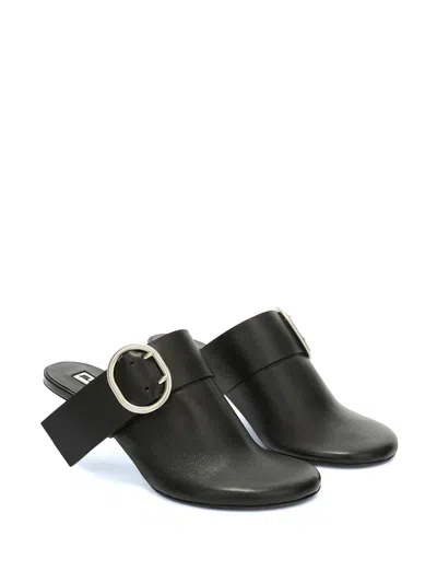 Jil Sander Mule Shoe In Black