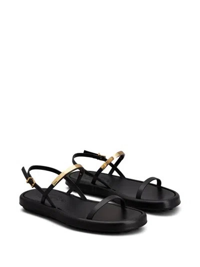 Tod's Minimal Sandal In Black