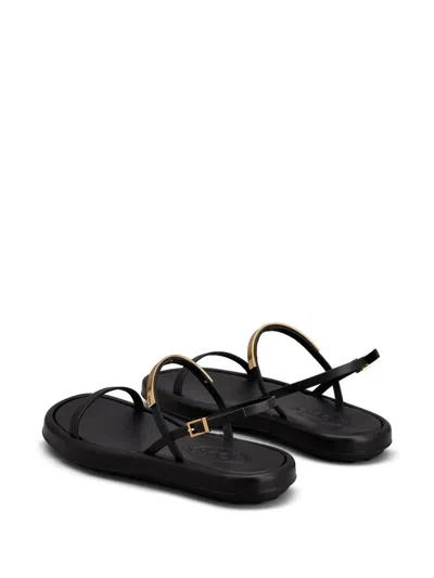 Tod's Minimal Sandal In Black
