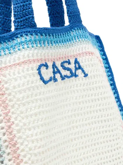 Casablanca Crochet Bag In Multicolor