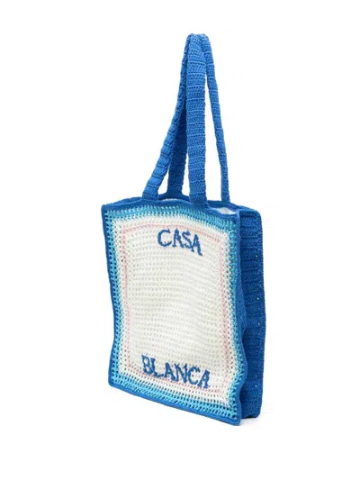 Casablanca Crochet Bag In Multicolor