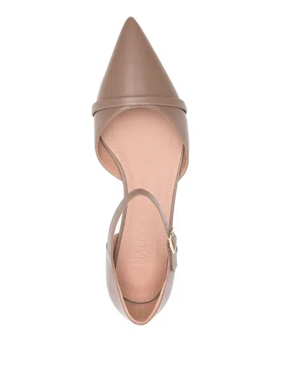 Malone Souliers Ulla 10 Flat Mary Jane In Brown