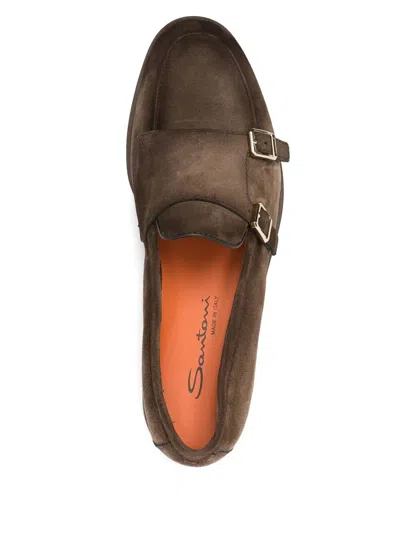 Santoni Pura B Loafer Malibu In Brown