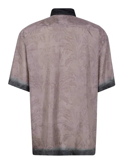 Dries Van Noten Men's Short Sleeves Cassidye Shirt In Green