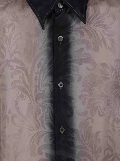 Dries Van Noten Men's Short Sleeves Cassidye Shirt In Green