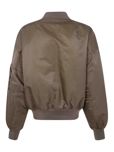 Entire Studios Broad Bomber Smoked In Animal Print