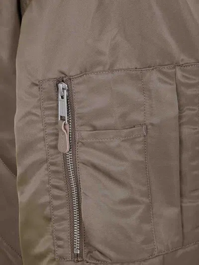 Entire Studios Broad Bomber Smoked In Animal Print