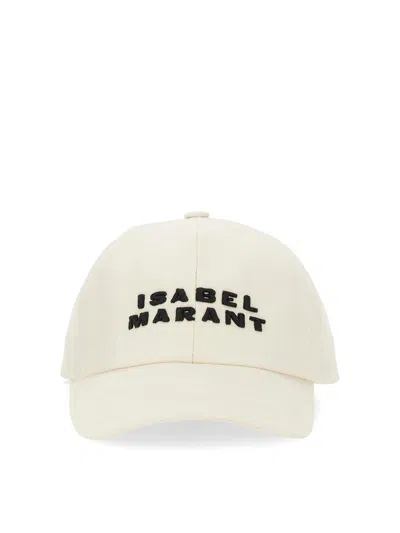 Isabel Marant Marant Tyron Embroidery Baseball Cap In Light Pink