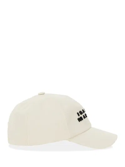 Isabel Marant Marant Tyron Embroidery Baseball Cap In Light Pink