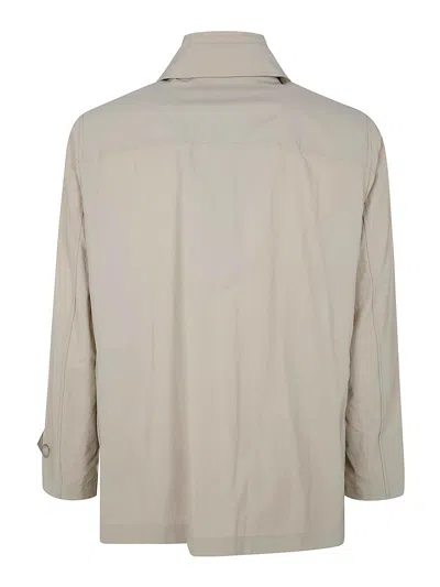 Fay Polyamide Jacket In Grey