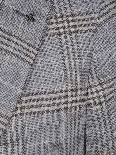 Tagliatore Man Jacket In Grey